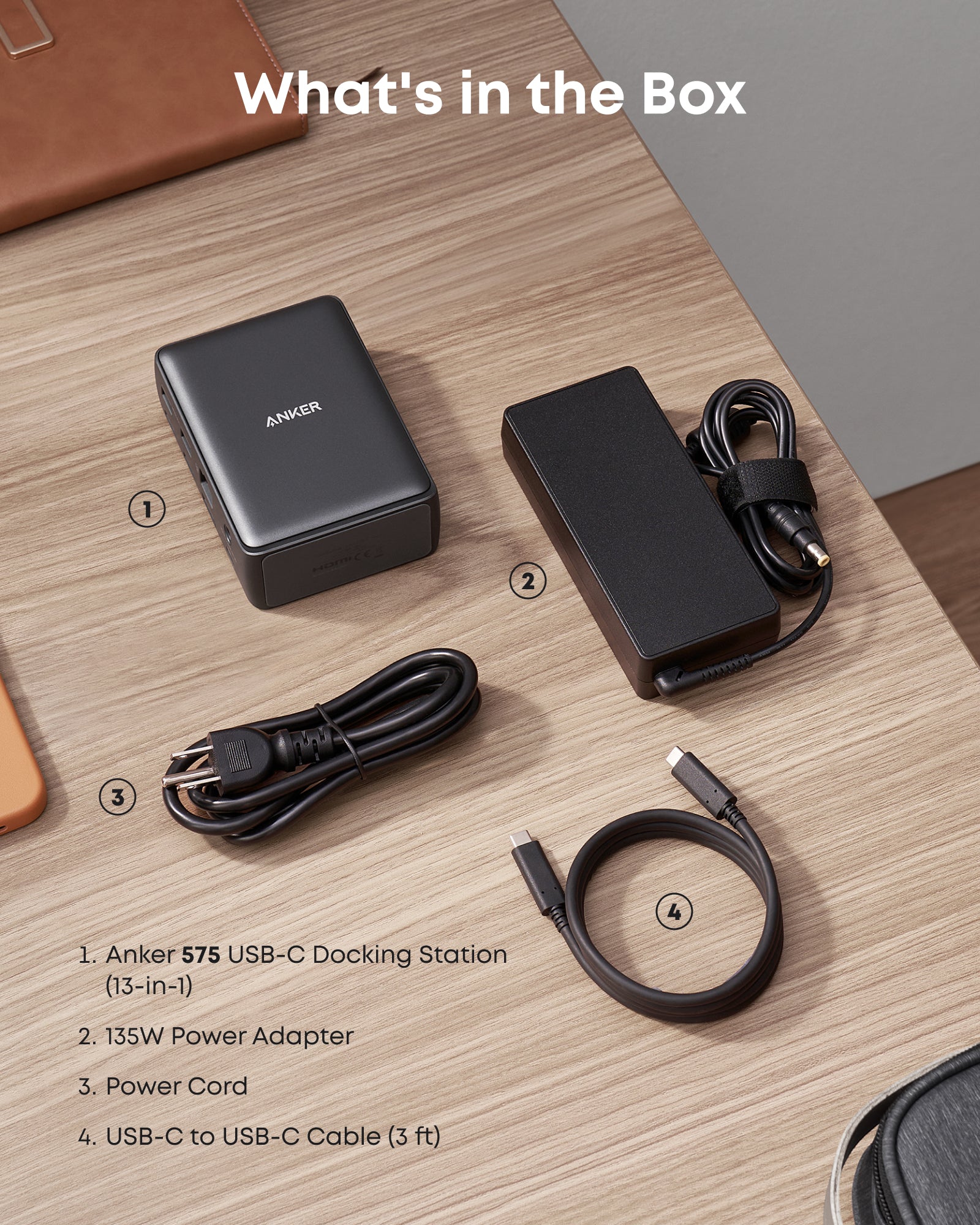 Anker <b>575</b> USB-C Docking Station (13-in-1)