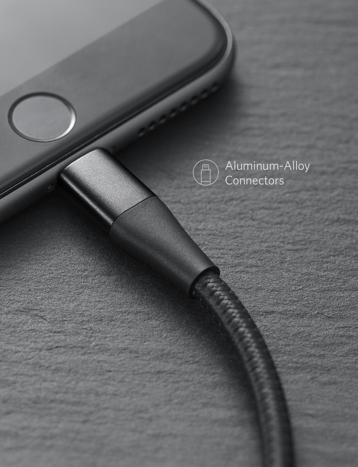 Anker <b>551</b> USB-A to Lightning Cable (3 ft / 6 ft / 10 ft)